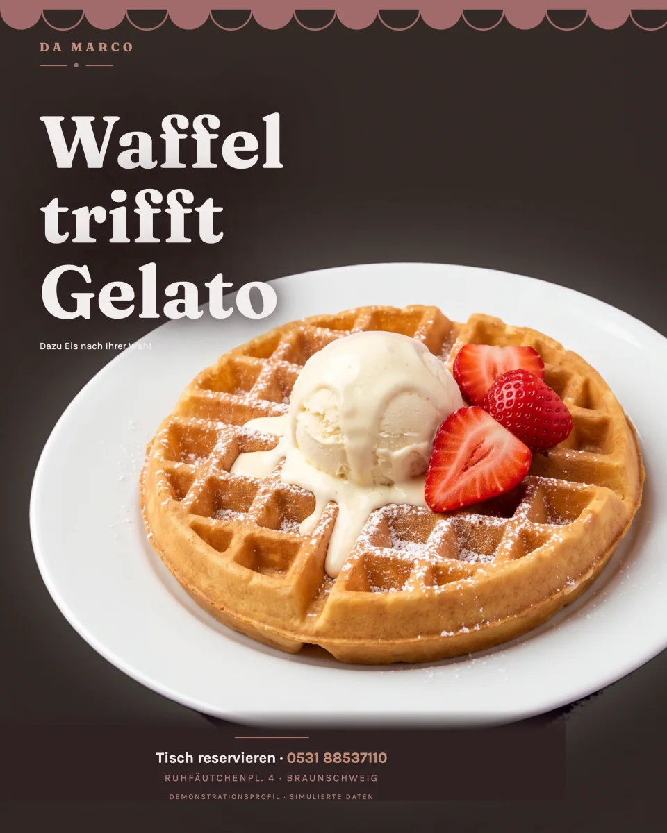 Eiscafé — Beispiel-Beitrag